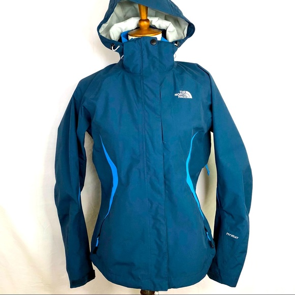 THE NORTH FACE LADIES HYVENT JACKET WITH REMOVABLE HOOD